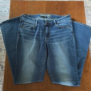 Old Navy Rockstar Classic Blue Women's Flare Jeans 10
